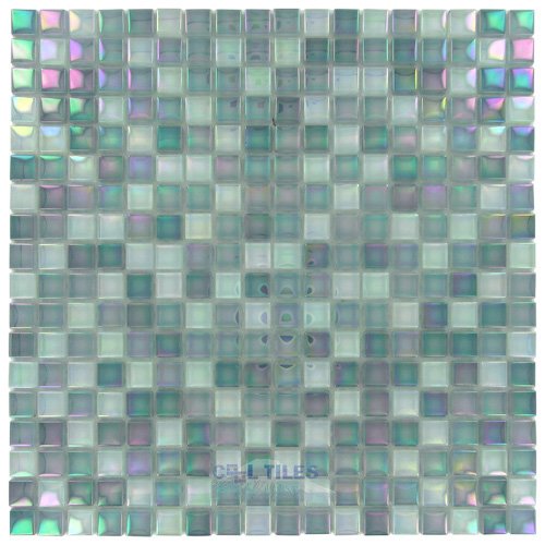5/8" x 5/8" Glass Mosaic Tile in Harmony