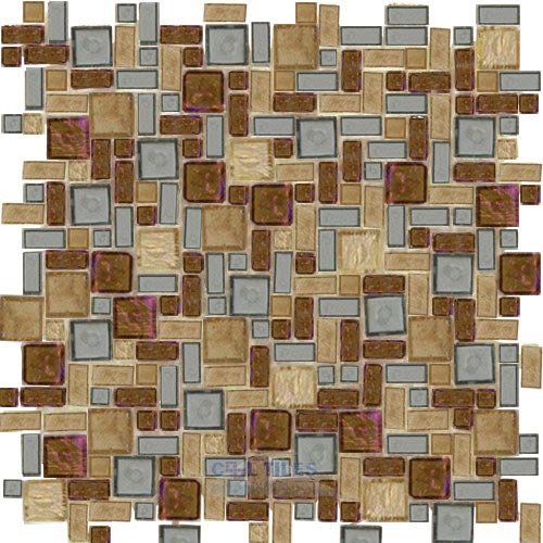 Versailles Mosaic Tile in Rattleweed