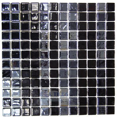 Recycled Glass Tile Mesh Backed Sheet in Cortina 2