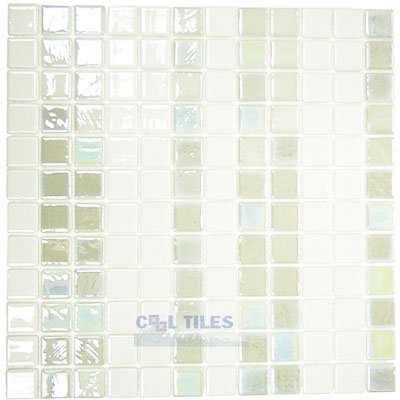 Recycled Glass Tile Mesh Backed Sheet in Cortina 3