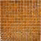Aqua Mosaics - 1" x 1" Poured Mosaic in Amber