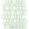 Vicenza Mosaico Glass Tiles USA - Freedom Handcut Glass Mesh Mounted Sheets In Bianco