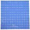Mosaic Glass Tile by Vidrepur Glass Mosaic Lisos Collection Recycled Glass Tile Mesh Backed Sheet in Celestial Blue