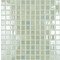 GLOW IN THE DARK Tile by Vidrepur Mesh Backed Sheet in Fire Glass 4 White