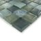 Illusion Glass Tile - 7/8" x 7/8" Glass Mosaic Tile in Stormy Skys Clear
