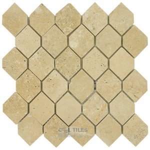 Tile Unspecified Hexagon Stone Tiles, Hexagon Travertine Tile