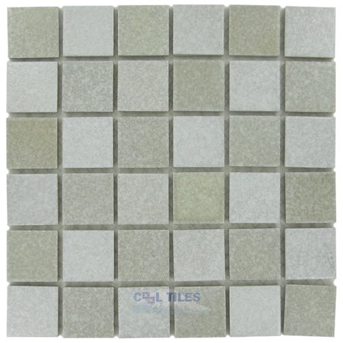 2" x 2" Porcelain Mosaic Tile in GLOW IN THE DARK Checkerboard