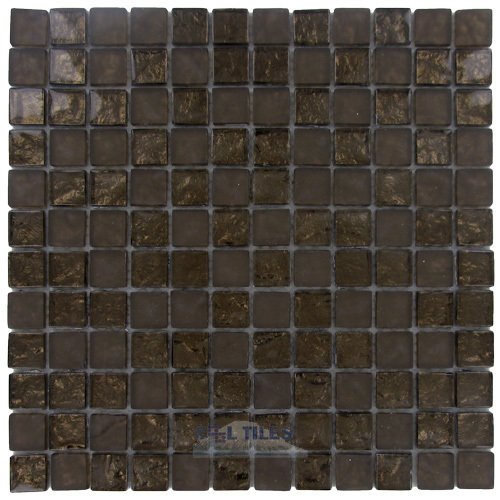 7/8" x 7/8" Glass & Stone Mosaic Tile in Empire