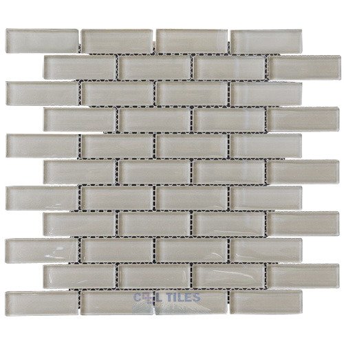 7/8" x 2 7/8" Brickset Mosaic Tile in Tluna