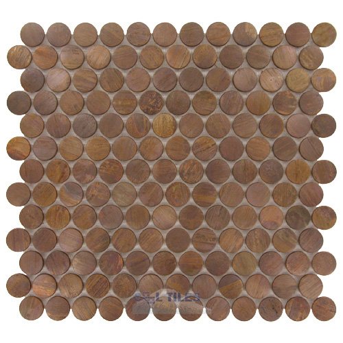 Nickels Mosaic in Antique Copper