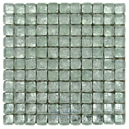 1" x 1" Glass Mosaic Tile in On the Rox