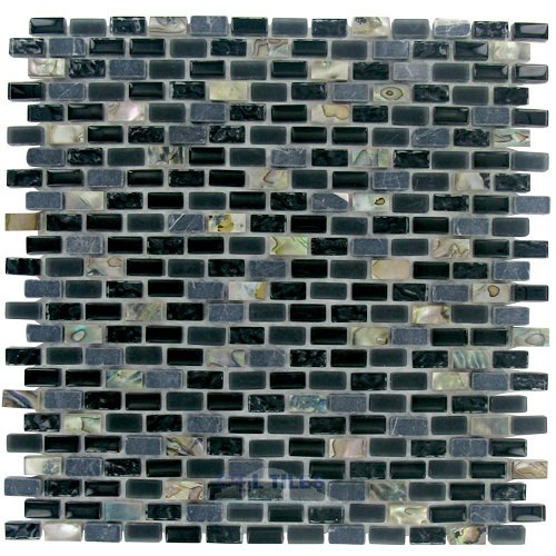 Mini Brick Mosaic in Dark Harbor
