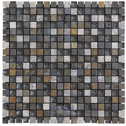 5/8" Mosaic Tile in Bliss