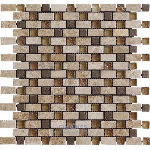 Glass and Stone Mosaic Tile in Whim