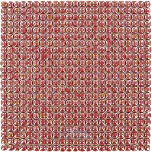 Recycled Glass Tile in Pearl Coral