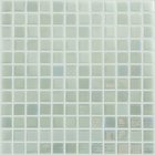 Mesh Backed Sheet in Fire Glass 3 White